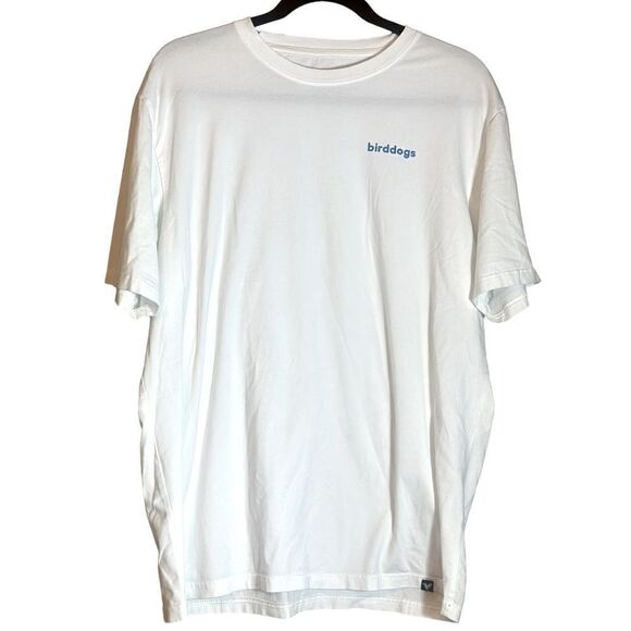 Birddogs Hummingbird Graphics White Short Sleeve Tee Shirt Size XL - Picture 1 of 7